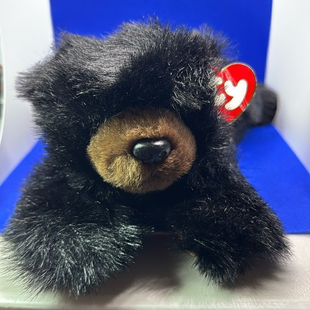 Vintage black beanie baby plush
